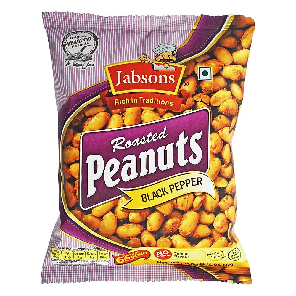 JABSONS Roasted Peanuts Classic Salted 150 G Pouch