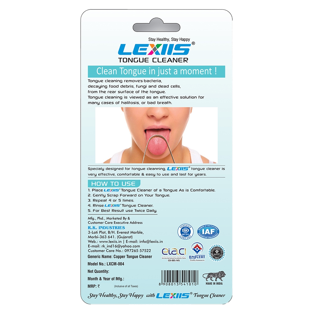 Buy Lexiis Lxch 004 Copper Tongue Cleaner Online On Dmart Ready