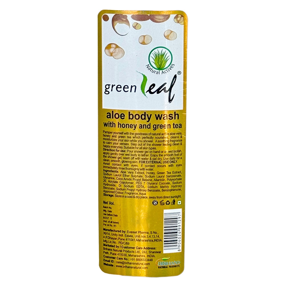 Buy Greenleaf Aloe Body Wash With Honey Green Tea Online On Dmart Ready