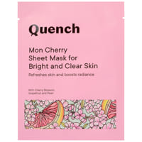 Quench Mon Cherry Sheet Mask for Bright and Clear Skin