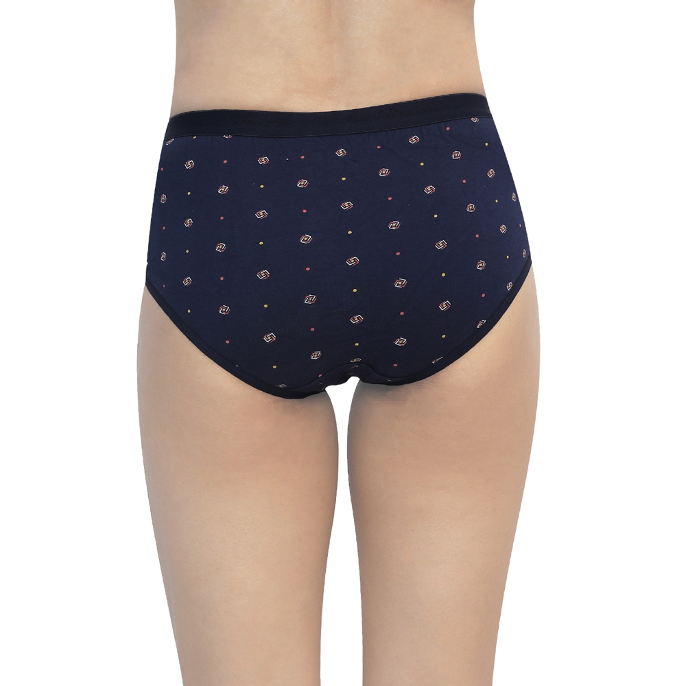 Buy BODYSIZE Hipster Mid Waist Panties - Pack of 3 (Red, Blue, Black) -  Broad Elastic, Stretch Cotton (AN50-R/N/B-L) Online at Best Prices in India  - JioMart.