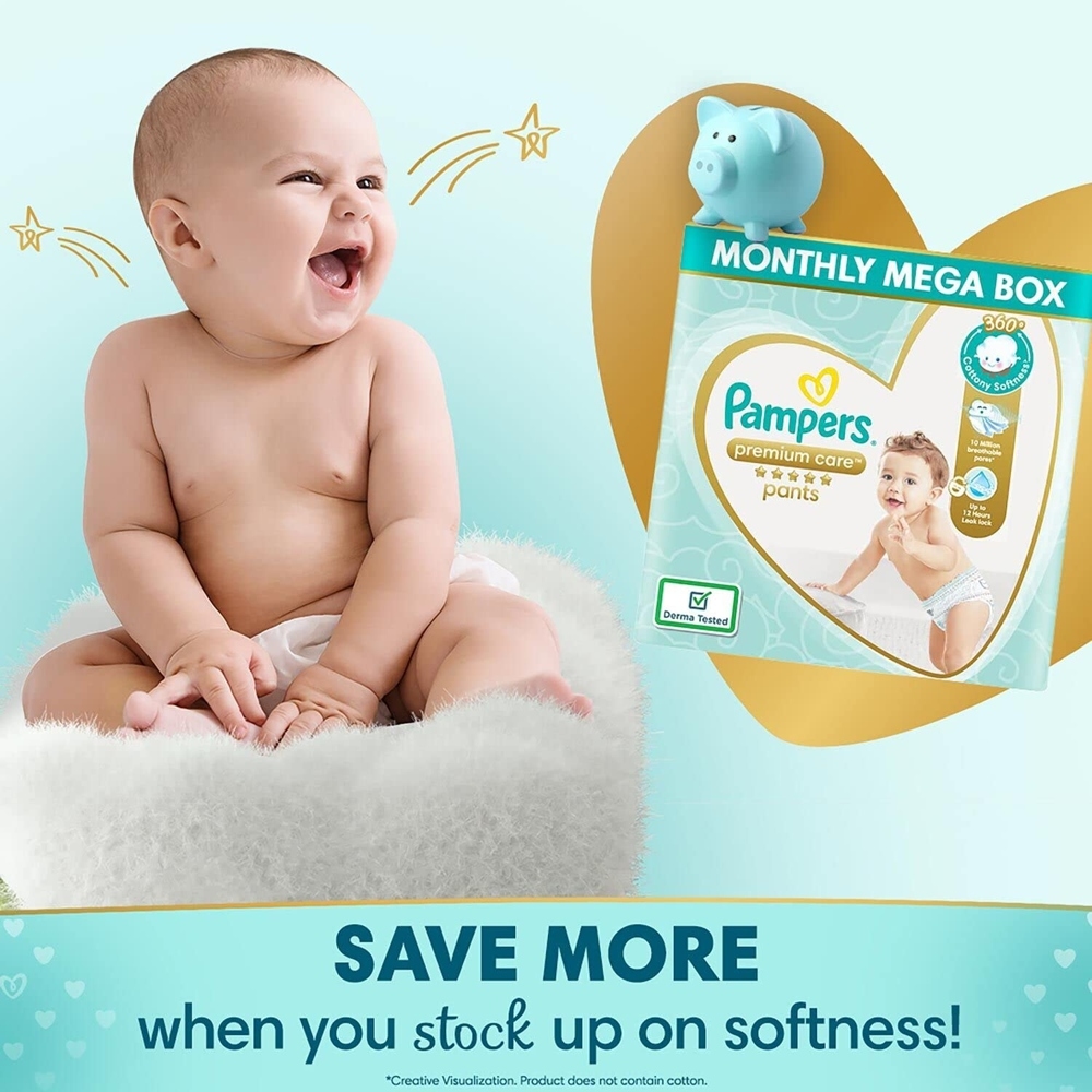 Buy Pampers AllRound Protection Pants M 44 count 7  12 kg Online at  Best Prices in India  JioMart