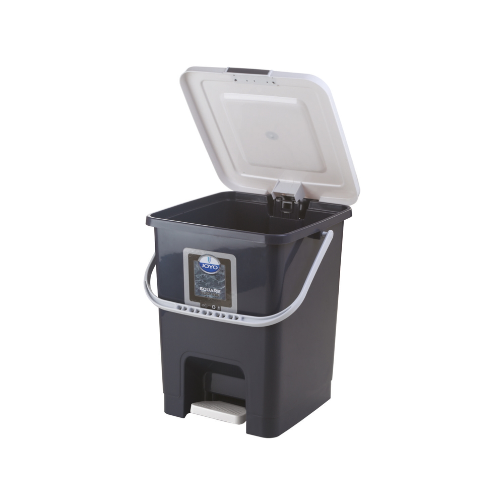 Buy Joyo Square Pedal Dust Bin Grey Online On Dmart Ready