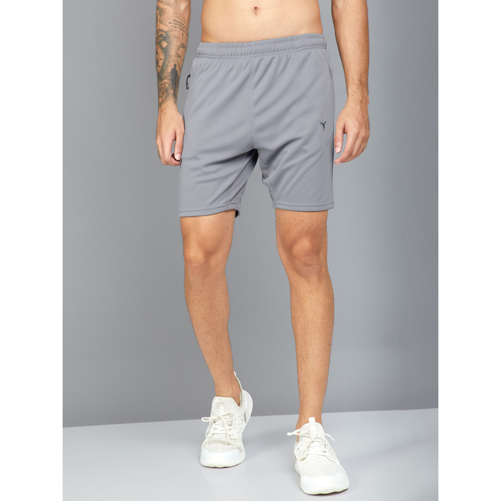 Buy Technosport Regular Fit Men S Shorts Lt Grey Xl Online On