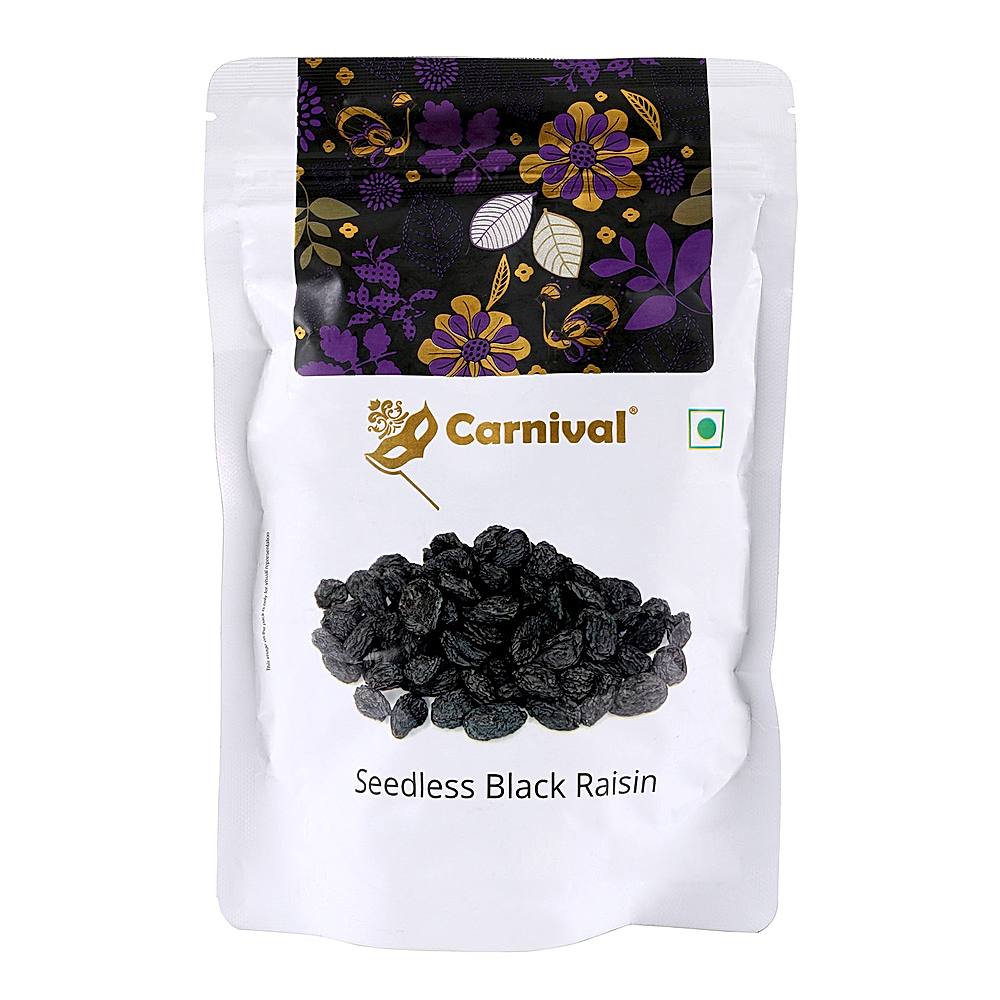 Buy Carnival Seedless Black Raisins Online On DMart Ready