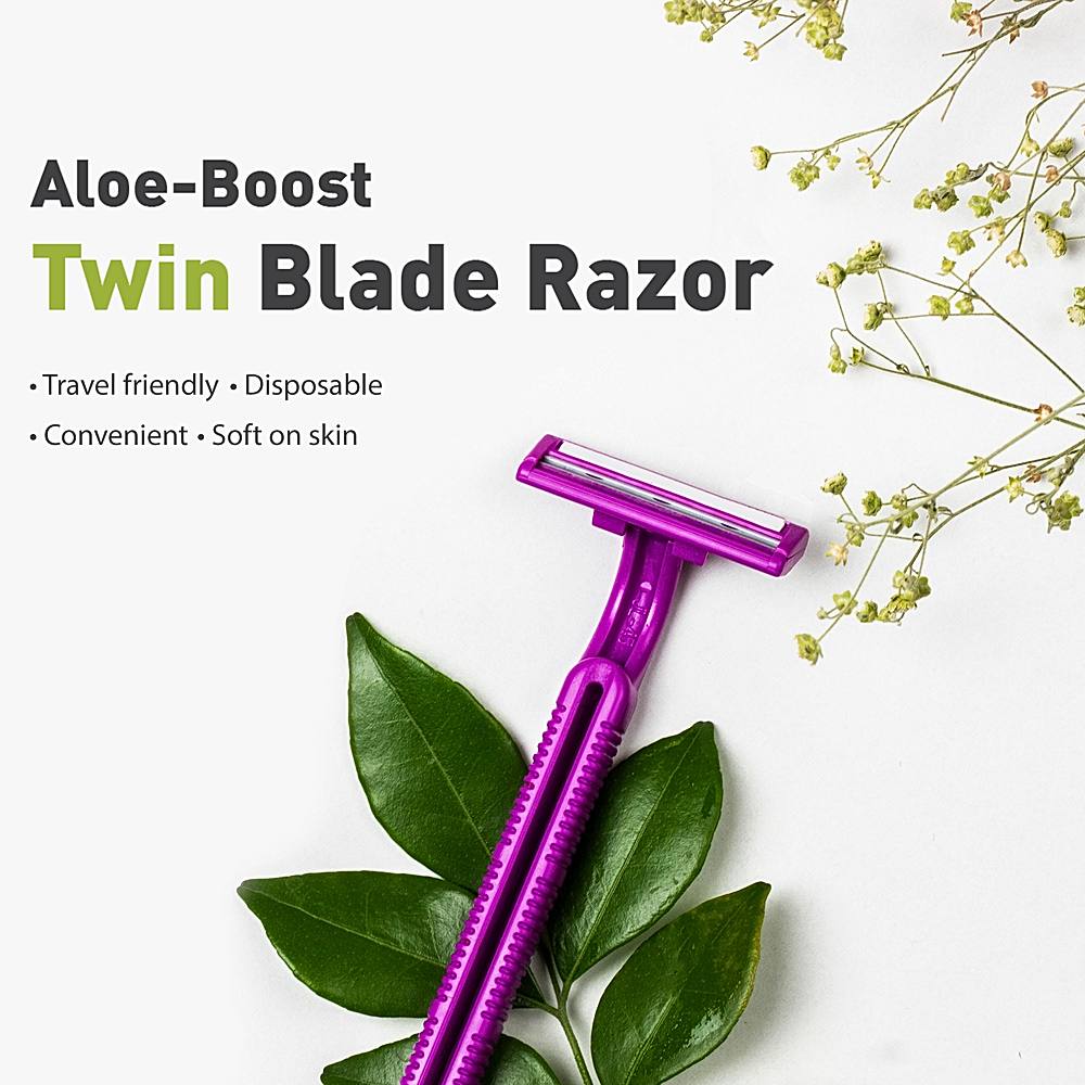 Life Brand Women Twin Blade Disposable Pastel Razor - 1 ea