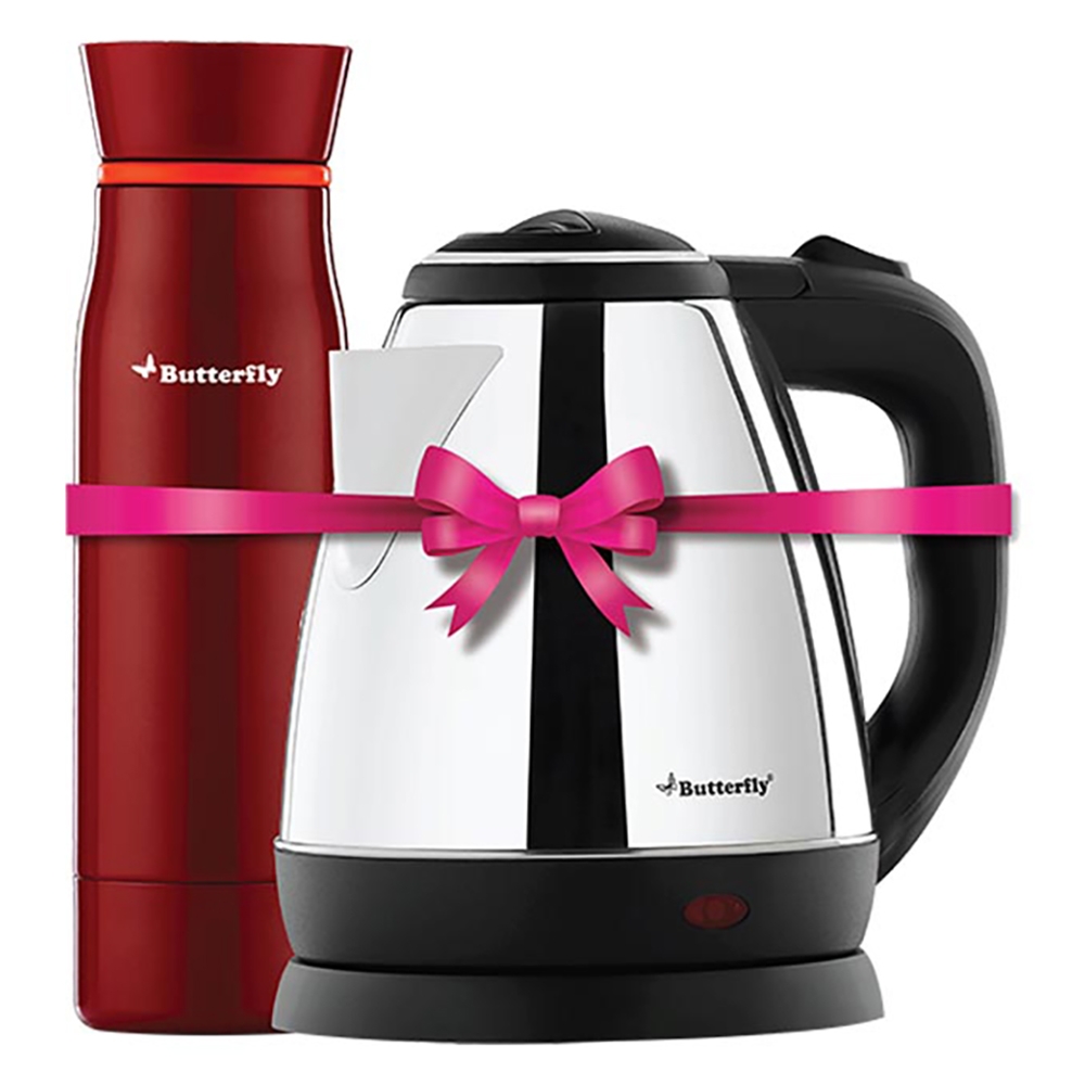 Buy Butterfly Kettle 1.5 Litres H O Flask 500 ml Online On DMart Ready