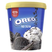 Kwality Wall's Frozen Dessert Tub - Oreo & Cream
