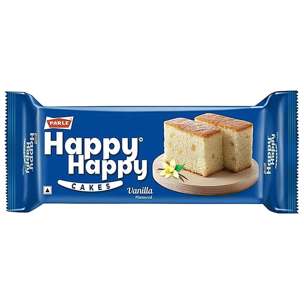 Buy Parle Happy Happy Vanilla Flavoured Cake Online On DMart Ready