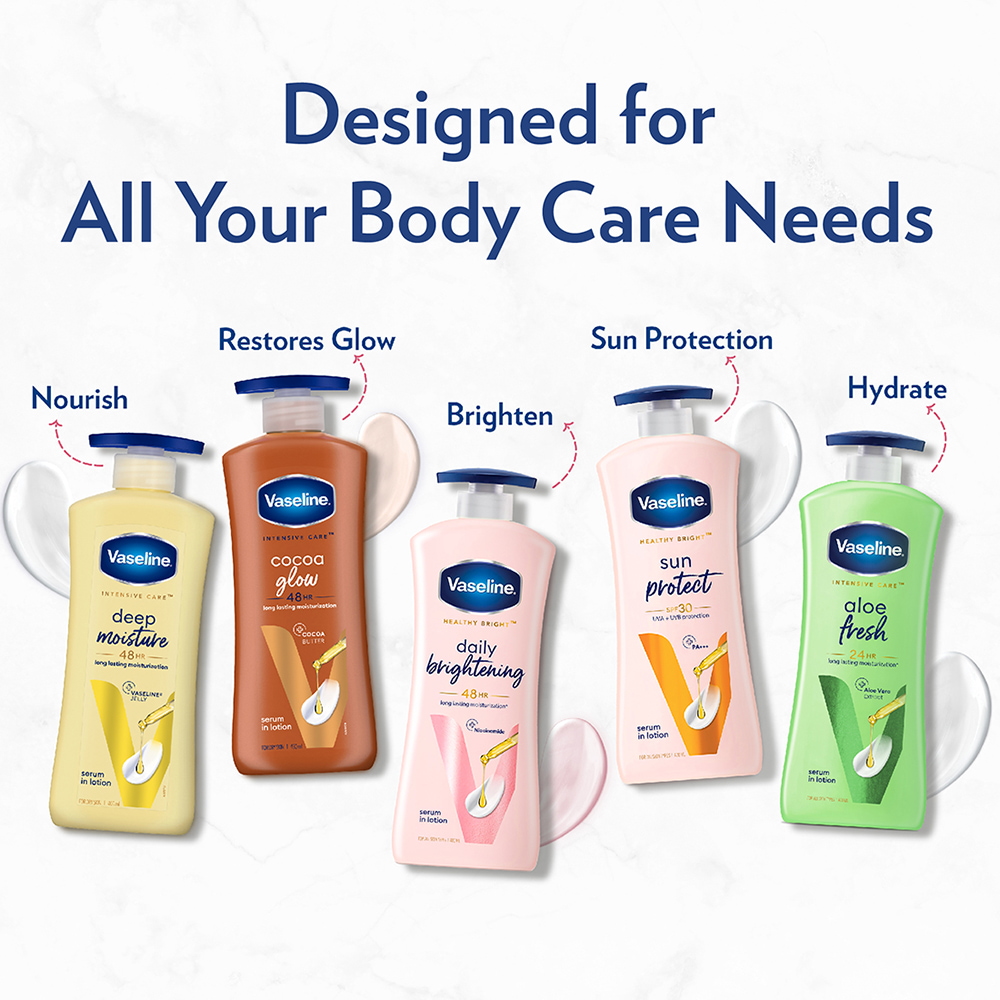 Buy Vaseline Intensive Care Cocoa Glow Body Lotion Online On DMart Ready