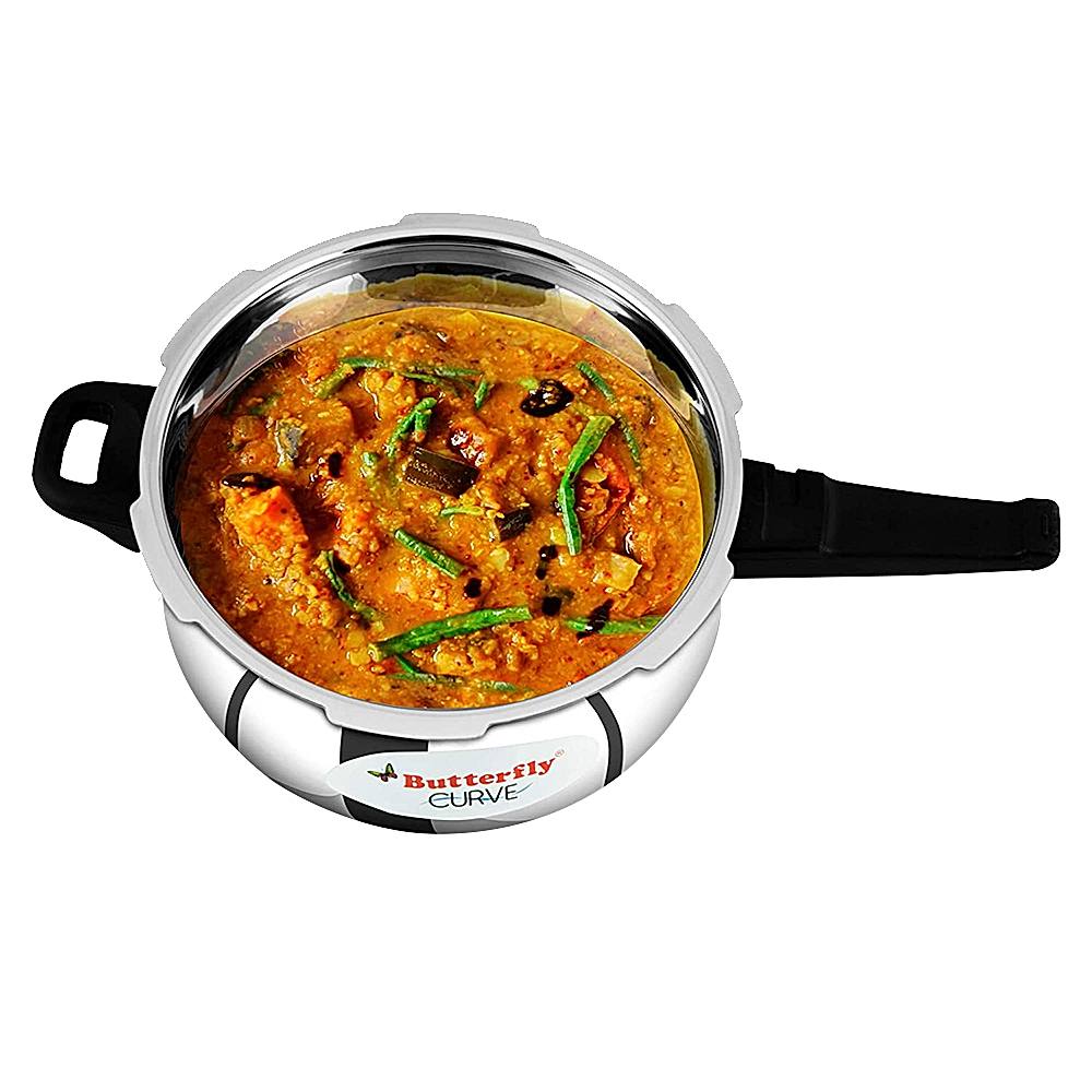 Buy Butterfly Stainless Steel Cooker Curve Online On DMart Ready