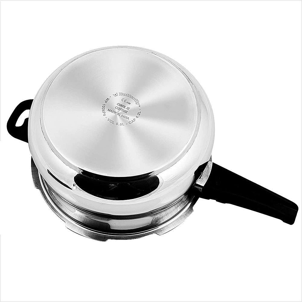 Buy Butterfly Stainless Steel Cooker Curve Online On DMart Ready