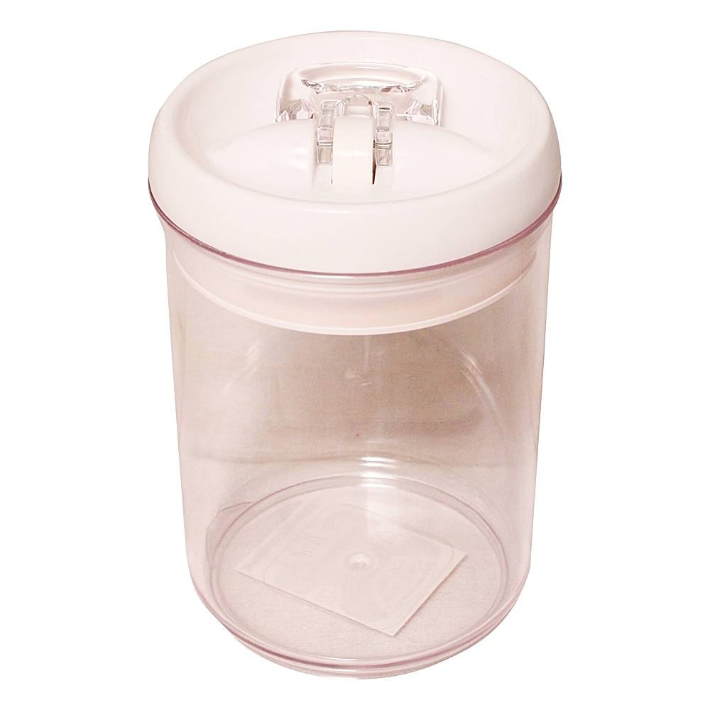 Felli Clear Flip-Tite Cookie Jar Container