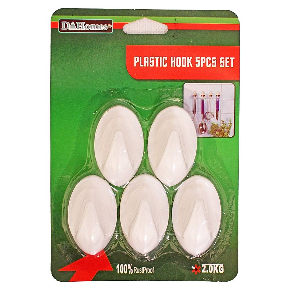 Buy DHomes Plastic Adhesive Hook Online On DMart Ready