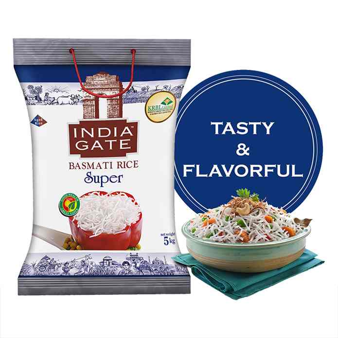 Buy India Gate Super Basmati Rice Online On DMart Ready