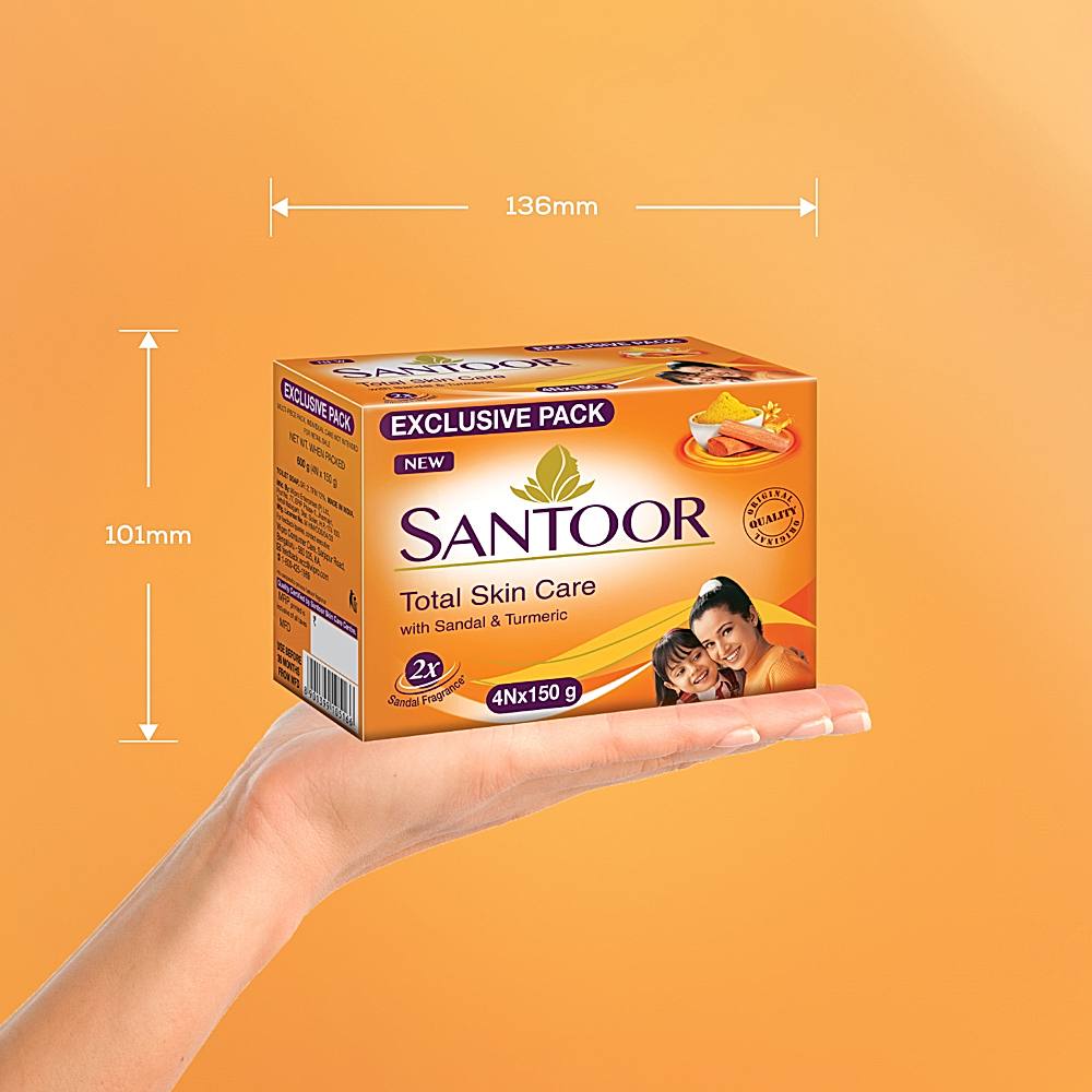 Santoor soap hot sale 1gm price