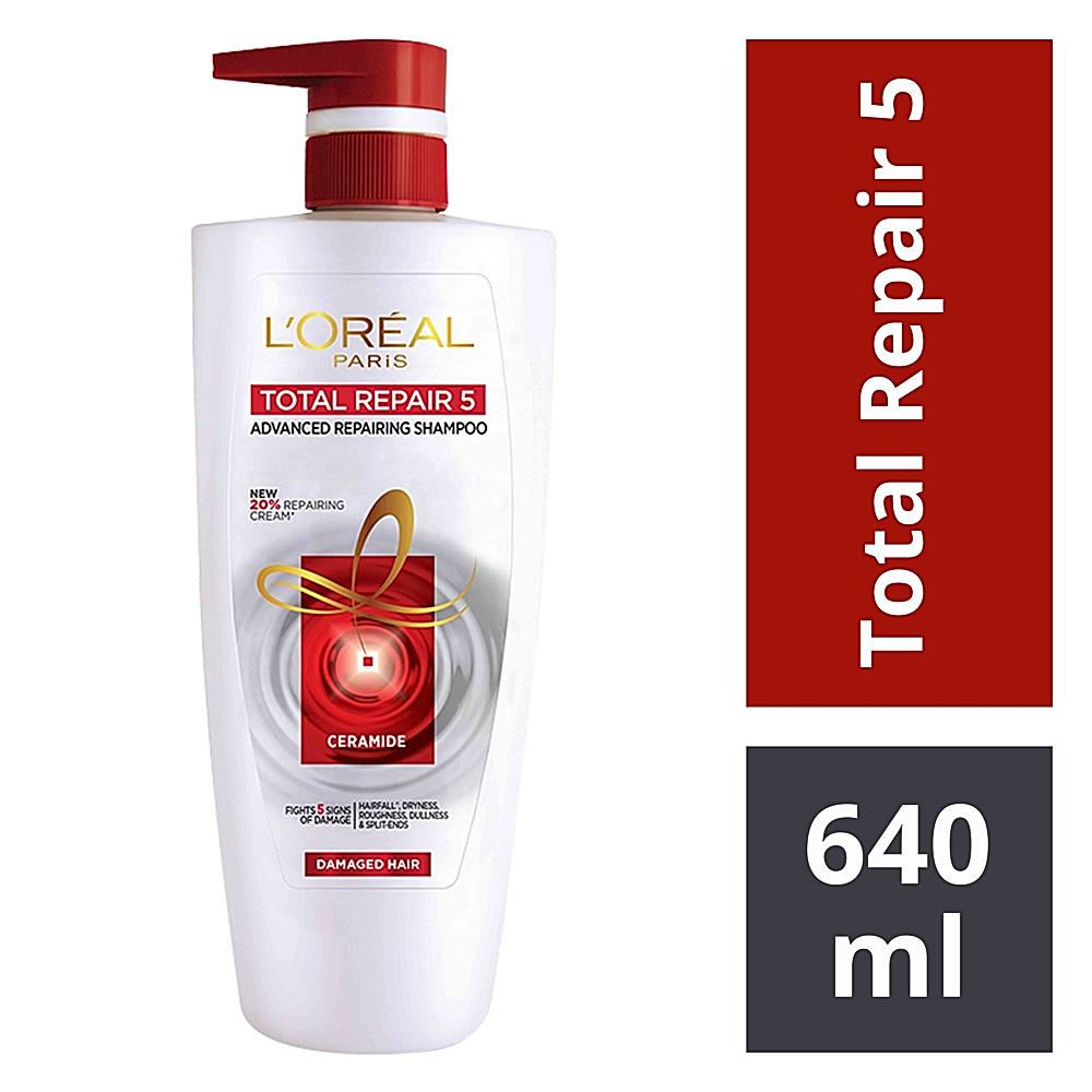 L'Oreal Paris Total Repair 5 Shampoo, 360ml