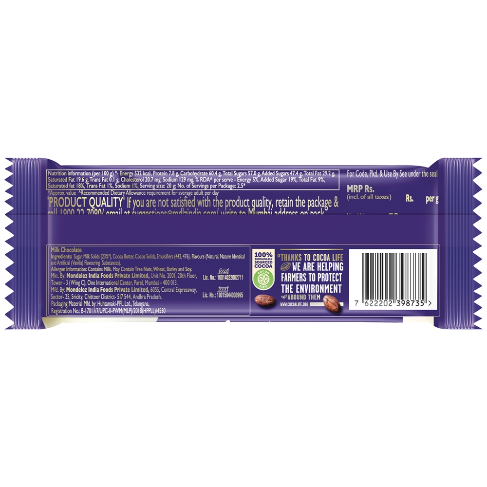 Cadbury Bournville 50% Rich Cocoa Luxury Dark Chocolate Bar ,31 gm(Pack Of  12) | eBay