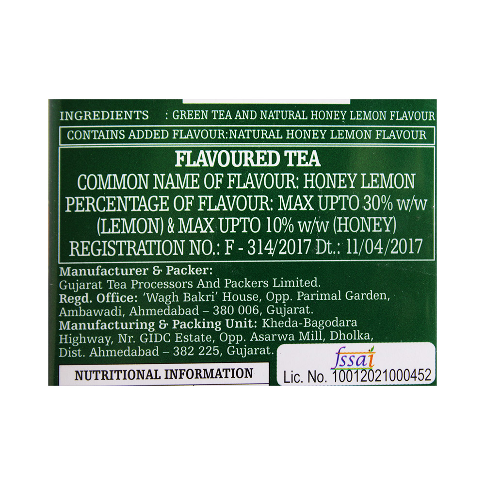 Buy Wagh Bakri Green Tea Honey Lemon Online On DMart Ready