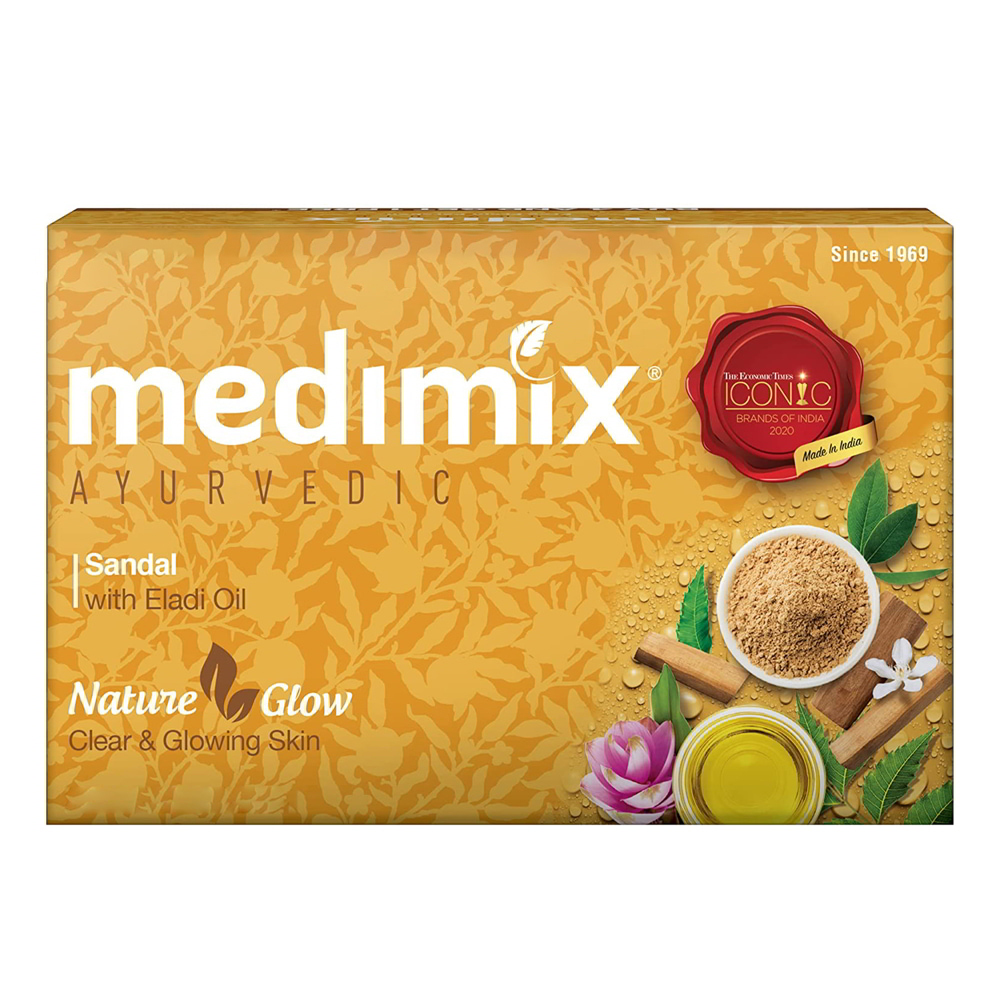 Buy Medimix Ayurvedic Sandal Bathing Soap 125gm (Combo Pack of 8) | With  Eladi Oil For Naturally Glowing Skin | Shop Herbal | Natural | Paraben-free  & Sulphate-free | 100% Vegan Online