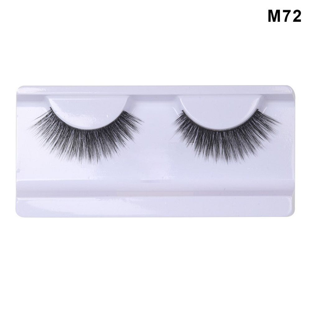 Ultra-fine Womens Group Eyelashes Basf Wool False Eyelashes Makeup