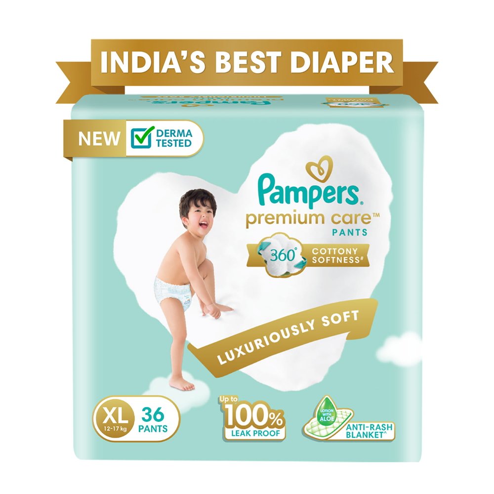 Pampers Premium Care Small Size Diaper Pants, White - S (50 Pieces) in  Hyderabad at best price by Life Care Medical And General Store - Justdial