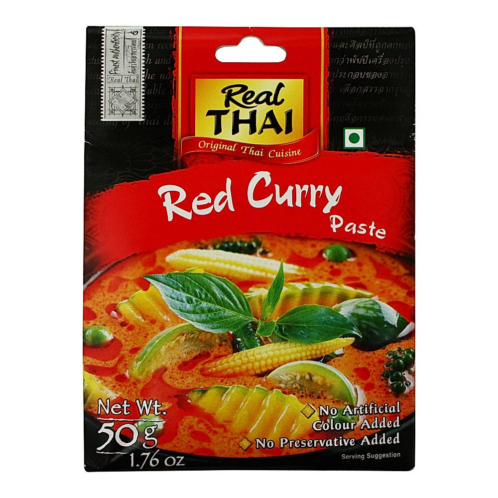 Real thai red curry sales paste