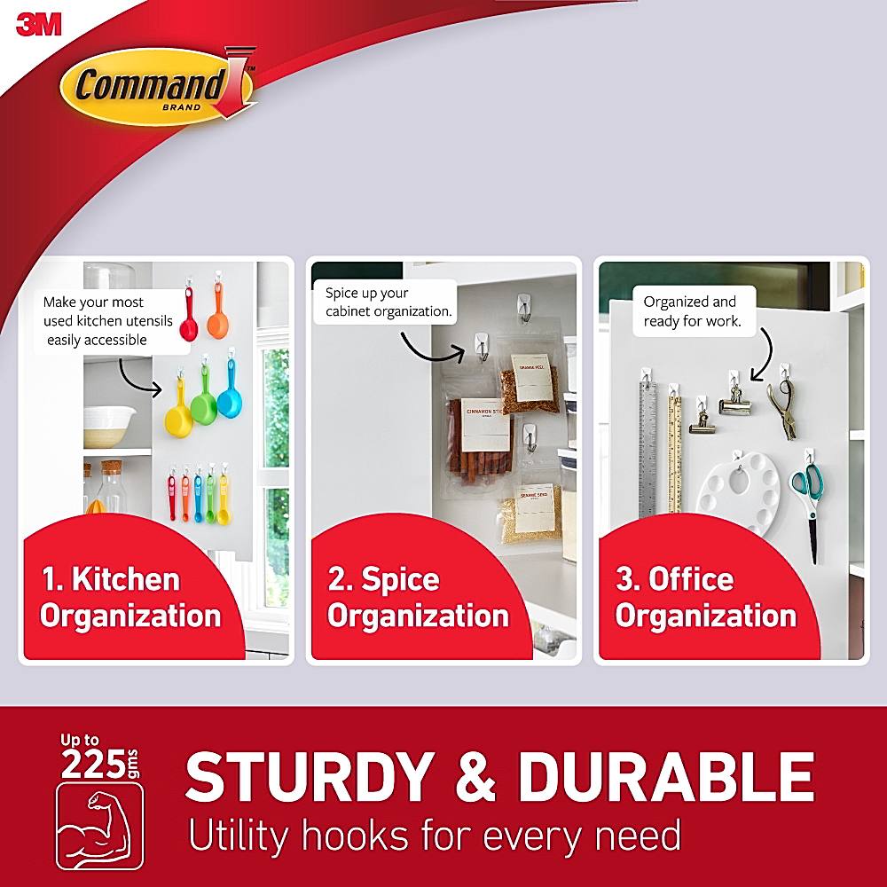 Buy Command Small Wire Hooks Online On DMart Ready