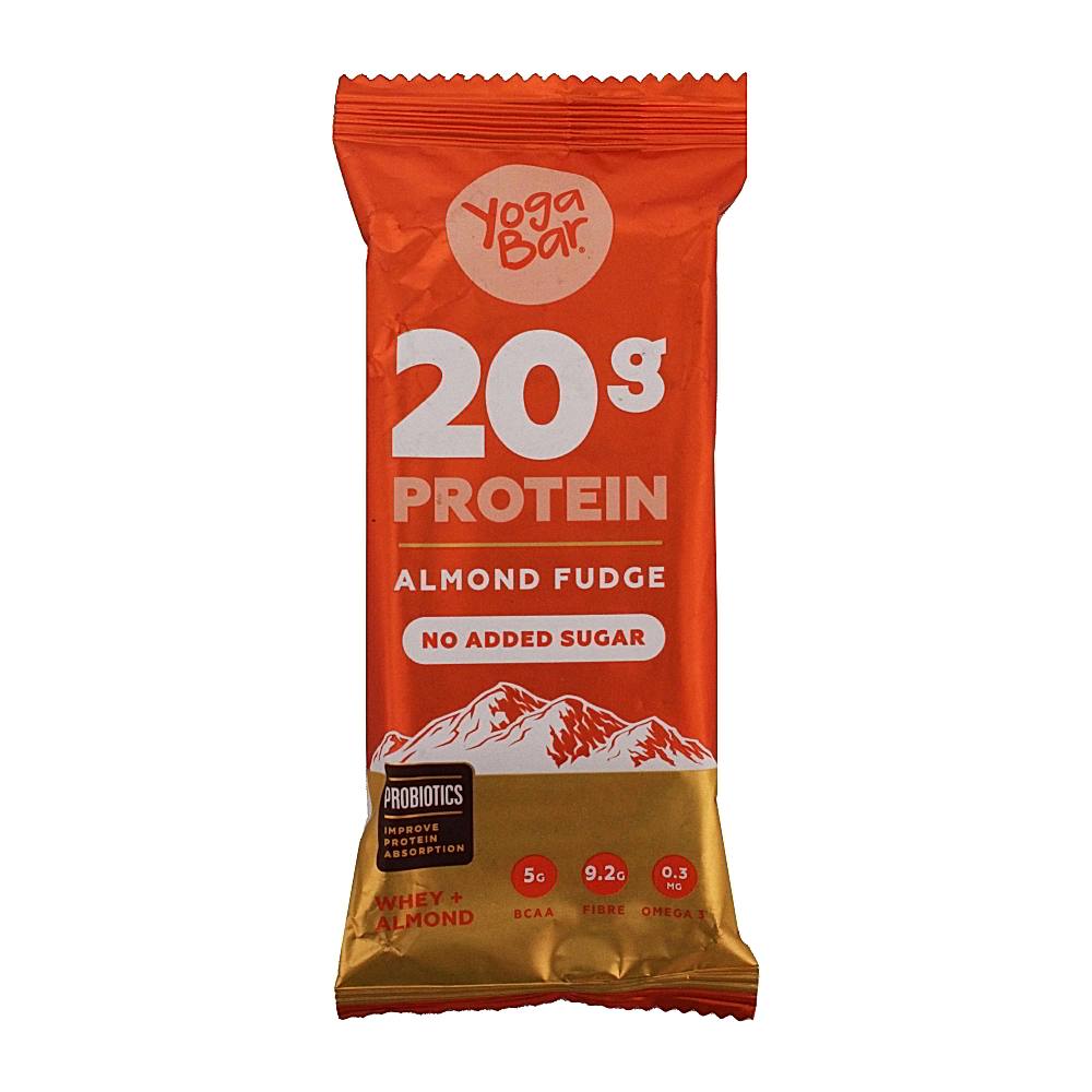 Buy Yoga Bar 20G Protein Bar - Almond Fudge Online On DMart Ready