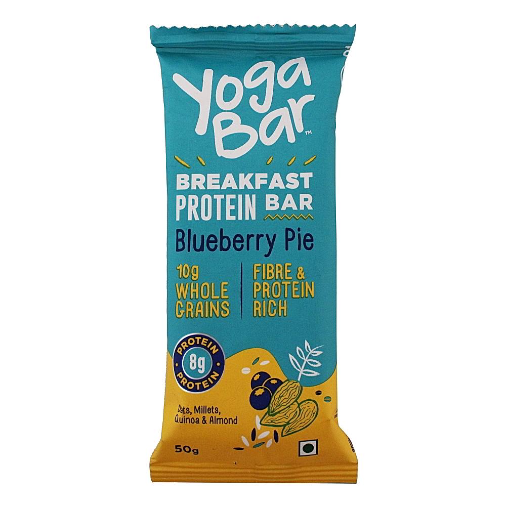 Buy Yoga Bar Breakfast Protein Bar - Blueberry Pie Online On DMart Ready