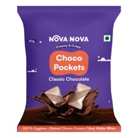 Nova Nova Choco Pockets Classic Chocolate Wafer Bites
