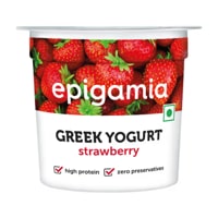 Epigamia Low Fat Greek Yogurt Strawberry