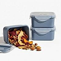 Plastic Lock & Safe Storage Container (450 ml) - Set Of 3