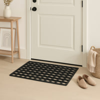 Elegant Weavers Drew Weavers Outdoor Doormat (Black) - 30 x 50 cm