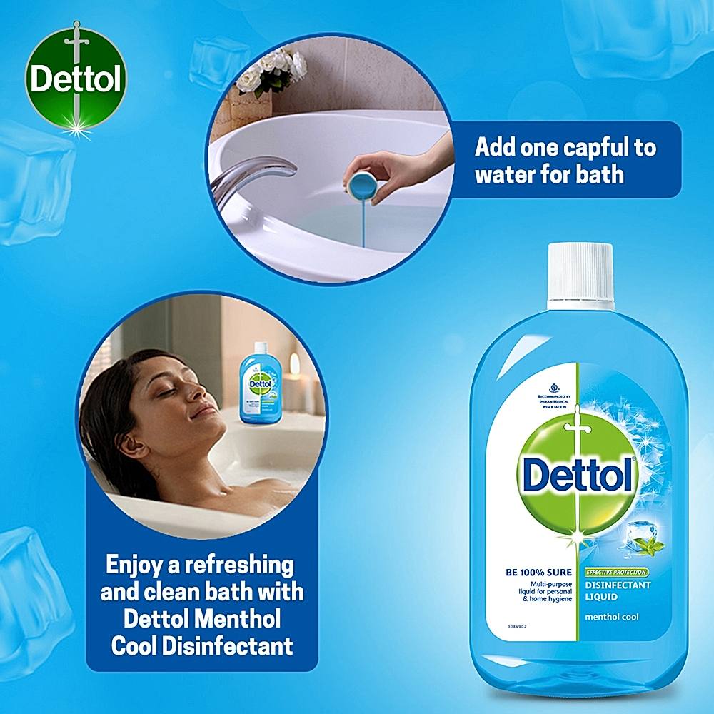 Buy Dettol Menthol Cool Disinfectant Liquid Online On DMart Ready