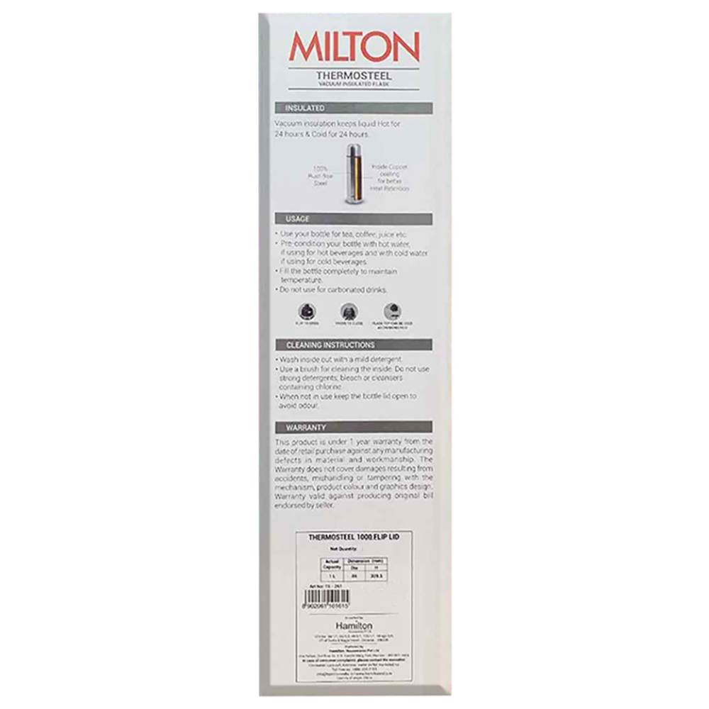 Buy Milton Thermosteel Flask Online On DMart Ready