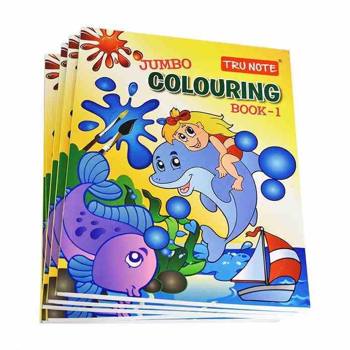 Colouring Book 120 Pages, School