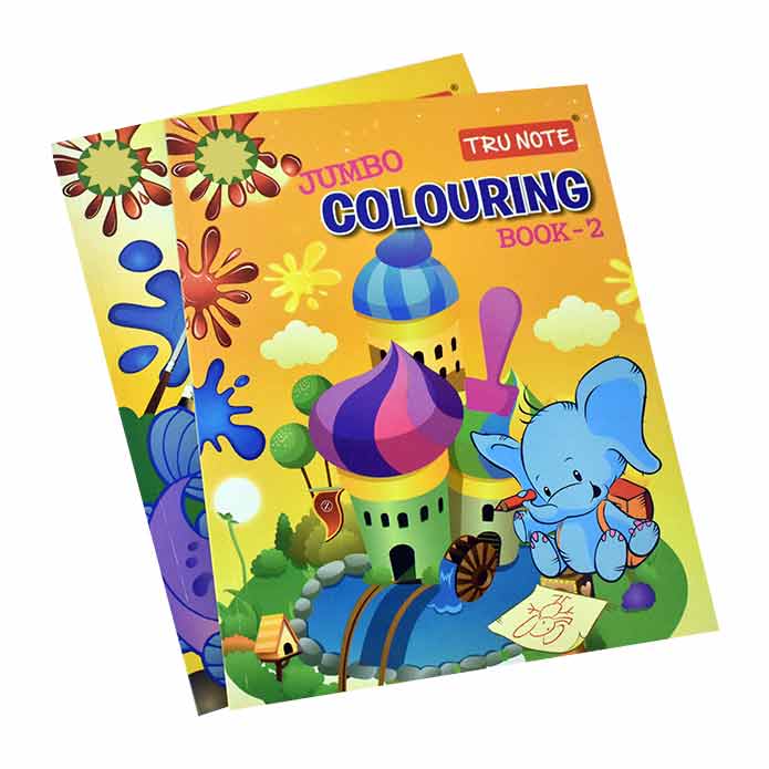 Colouring Book 120 Pages, School