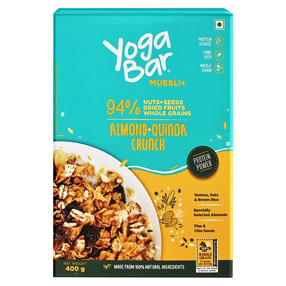 Buy Yoga Bar Muesli - Almond + Quinoa Crunch Online On DMart Ready