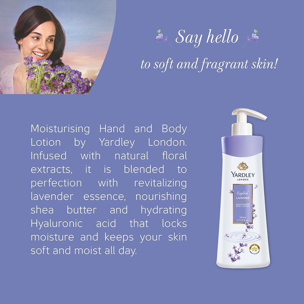 Buy Yardley Body Lotion English Lavender Online On DMart Ready