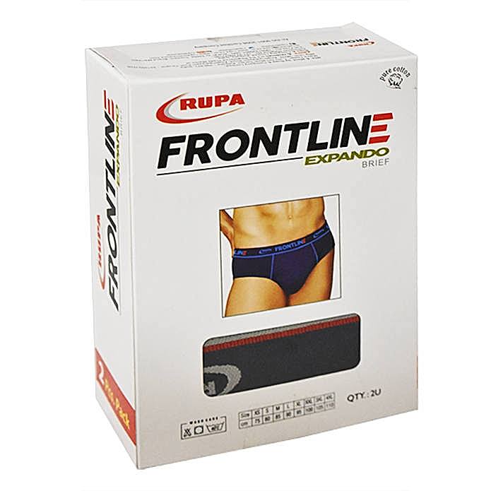 Rupa Frontline 95% Cotton 5% Elastane Plain Trunk for Men