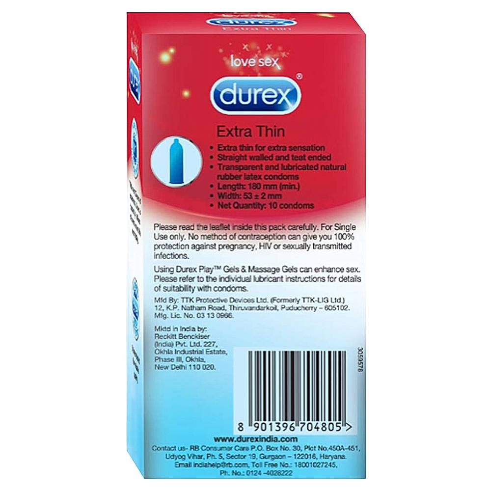 Durex Feel Ultra Thin 10 pcs, very thin condom