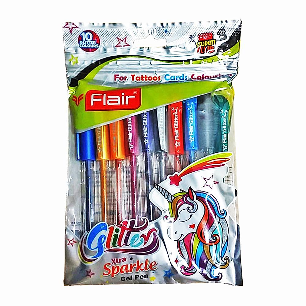 Flair Glitter Xtra Sparkle Gel pens