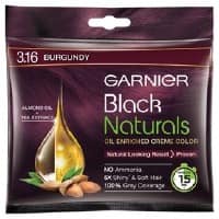 Garnier Black Naturals 3.16 Burgundy Hair Colour