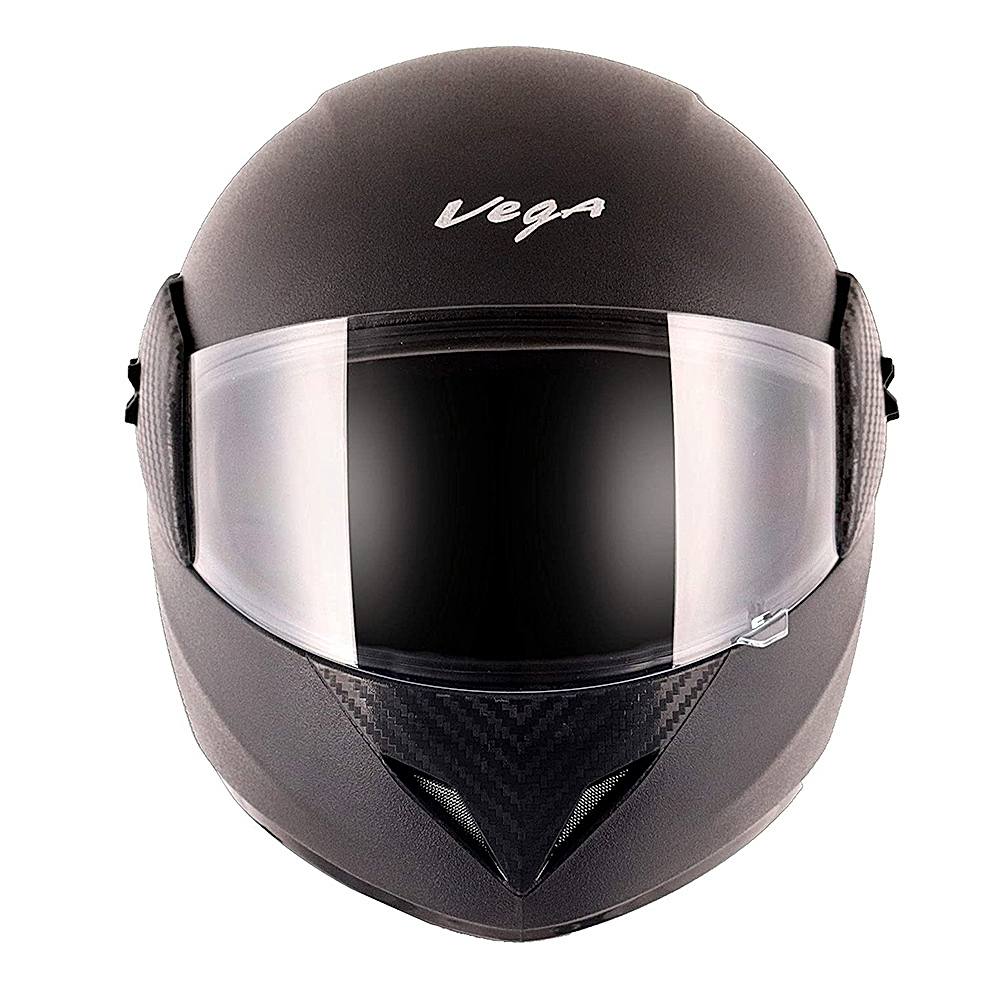vega bolt dx superhero black cool grey colour full face helmet dot approved  limited edition - Sarkkart