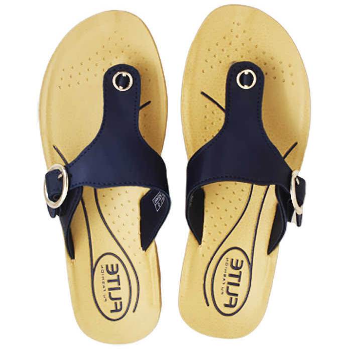 Buy Relaxo Flite Women s Chappal PUL061L Navy Blue Online On