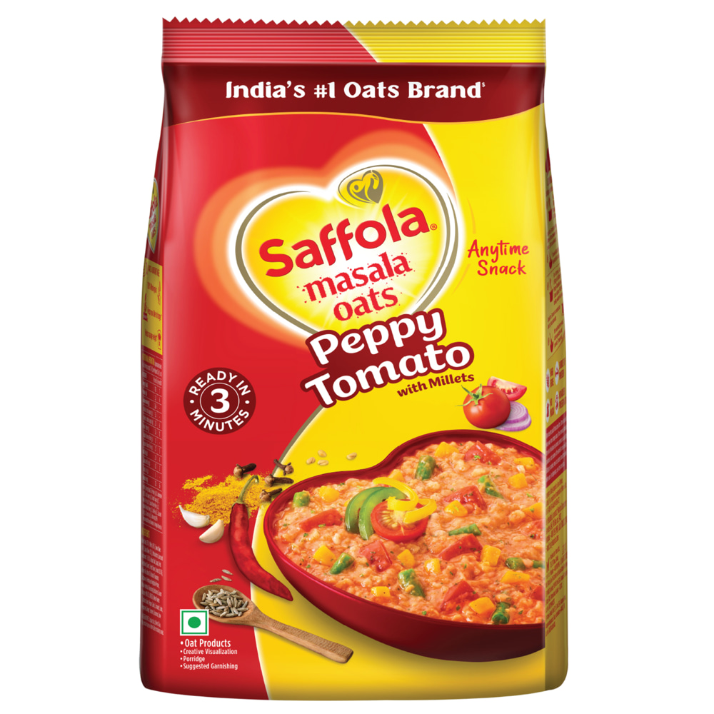 Buy Saffola Masala Oats Peppy Tomato Online On DMart Ready