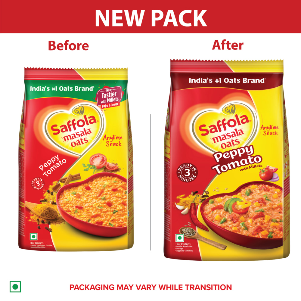 Buy Saffola Masala Oats Peppy Tomato Online On DMart Ready
