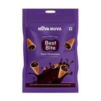 Nova Nova Best Bite Dark Chocolate Choco Filled Cones