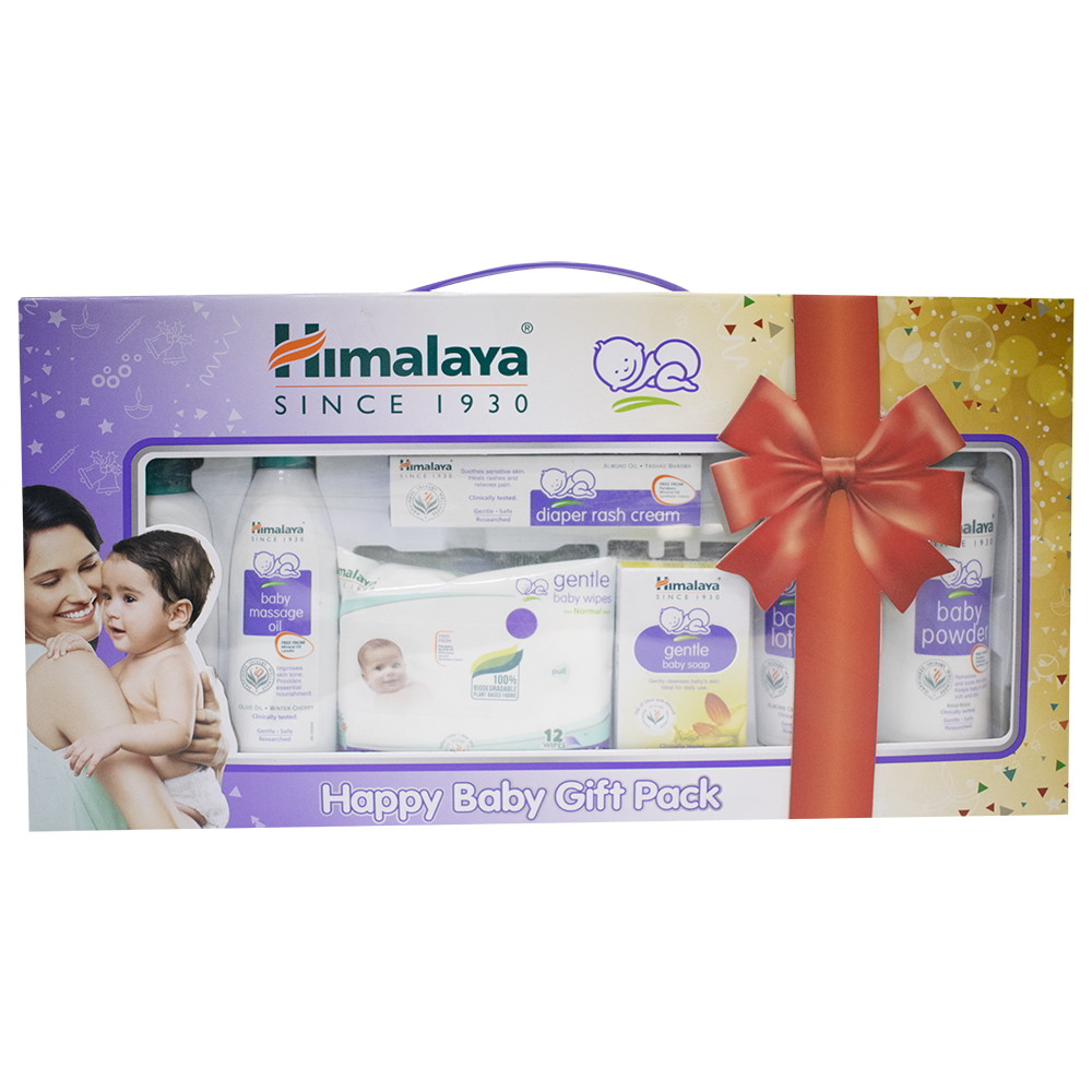 Buy Himalaya Happy Baby Gift Pack With Ribbon 7'S Online at Discounted  Price | Netmeds